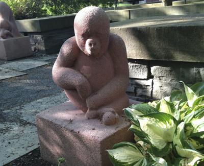 WPA sculpture at CMC