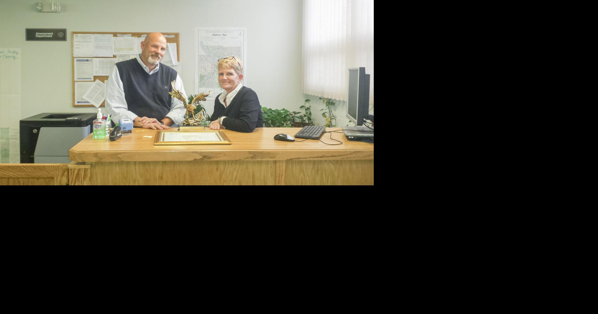 Tompkins County Assessment Director Jay Franklin and Assistant Director