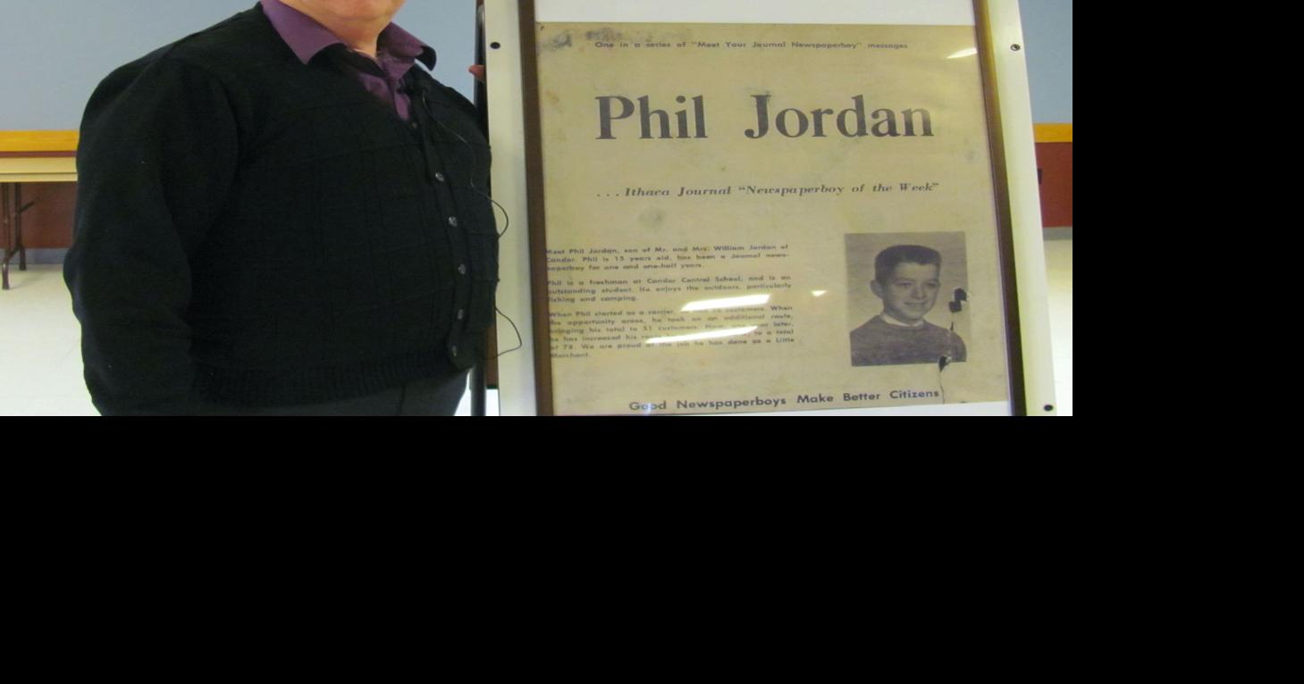 Riding Along in Candor with the Newspaper Boy News