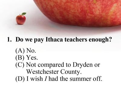 Ithaca Teachers We Are The Underpaid News Com