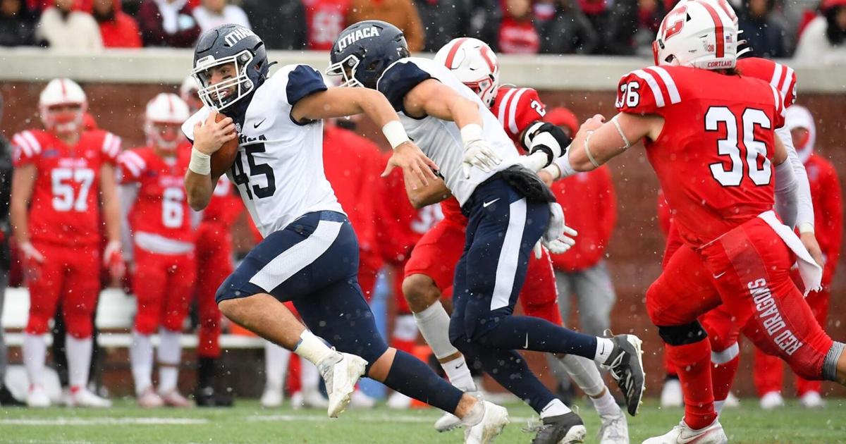 Cortland tops Ithaca in Cortaca game 2827 Sports
