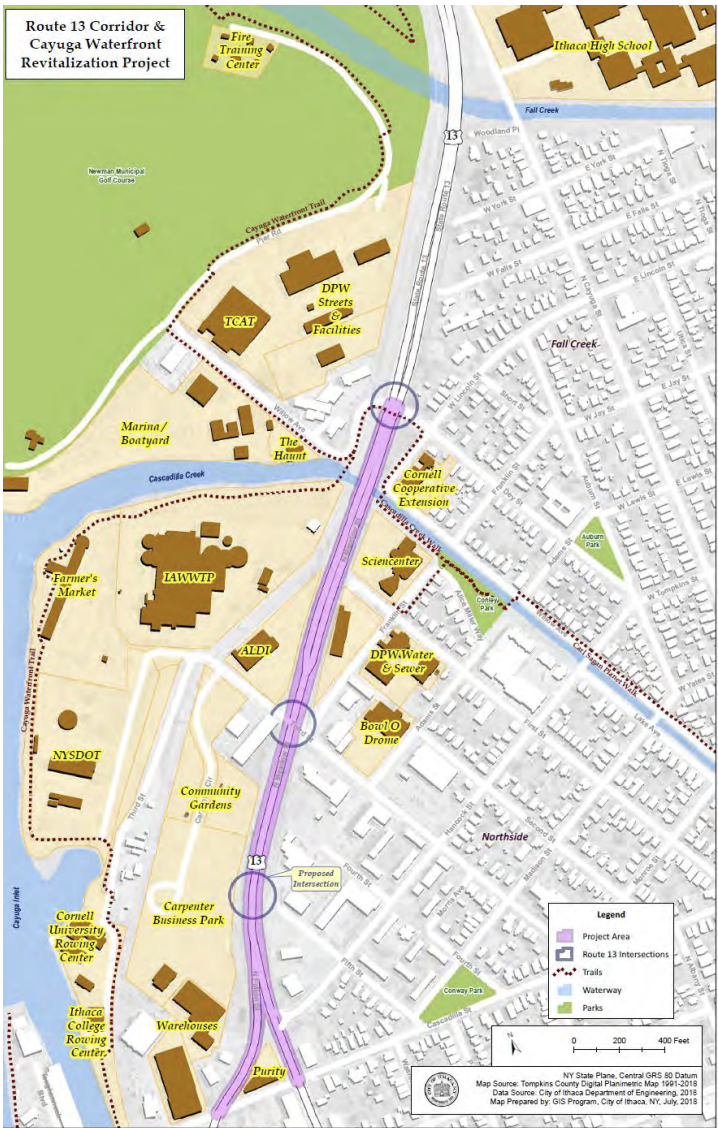 City of Ithaca granted 1.4 million for Cayuga Waterfront