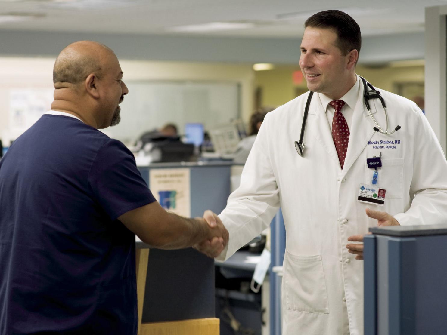 Dr. Martin Stallone of Cayuga Health System Receives Community Hero of the Month Award - Vimarsana News