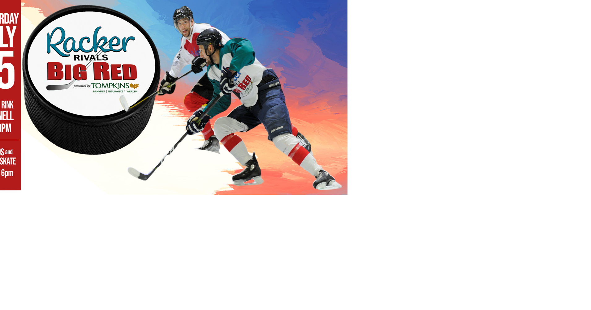 Lynah Rink to Host Racker Rivals Big Red on Saturday, July 15th ...