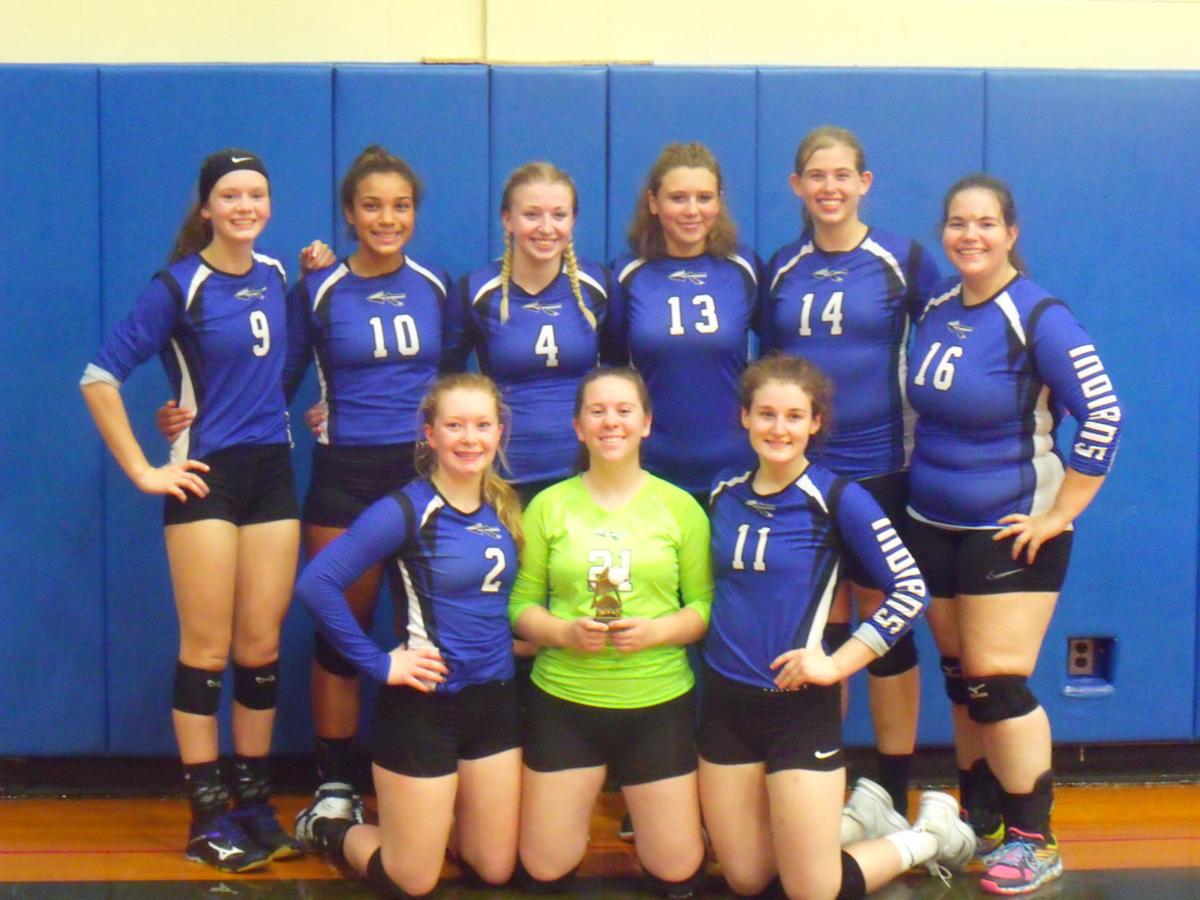 Candor Girls Volleyball Tops Tioga Sports