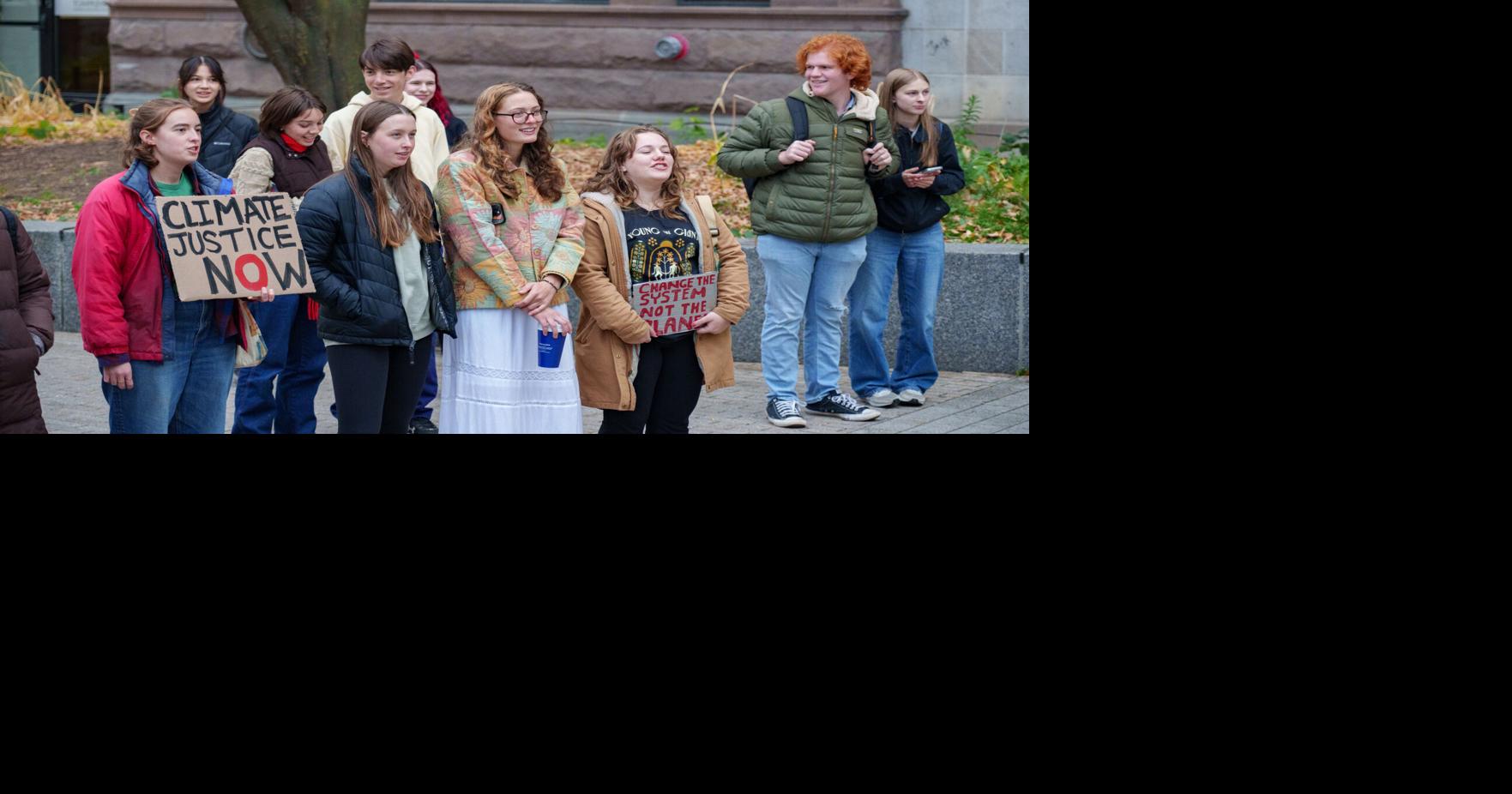 Community Members Process Election Results, Commit to Continuing Climate Advocacy at Post-Election Climate Rally | Ithaca
