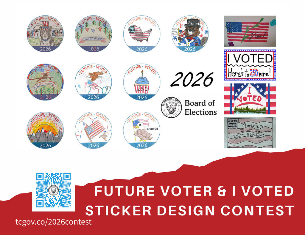 Voting Open for Annual Election Sticker Contest | Tompkins County ...