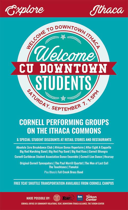 CU Downtown Saturday, September 7