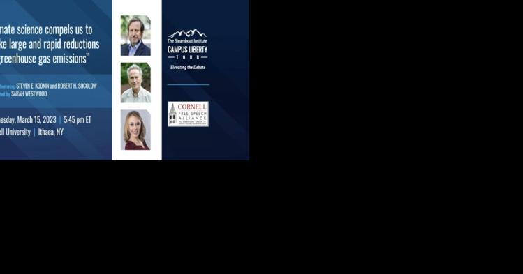 Cornell to Hold Climate Science Debate March 15th - Vimarsana News