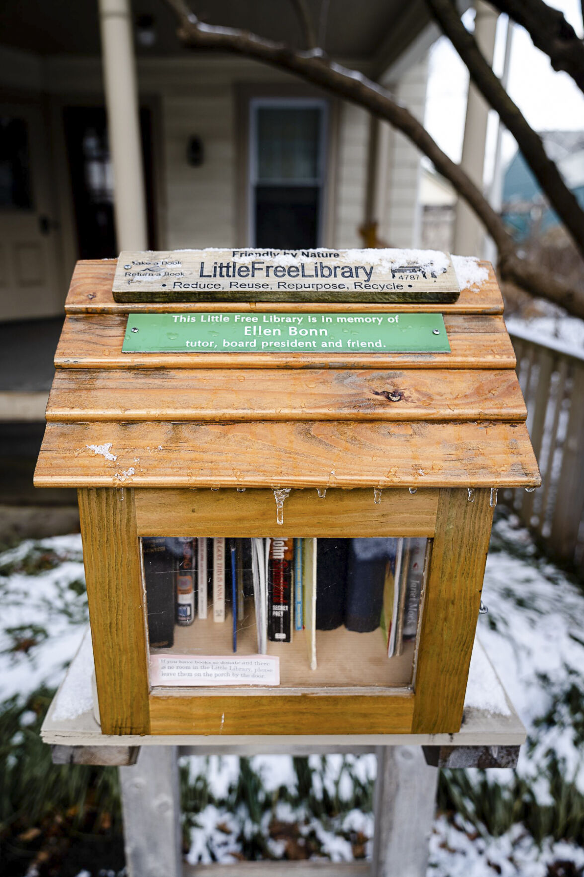 Ithaca embraces Little Free Libraries Ithaca