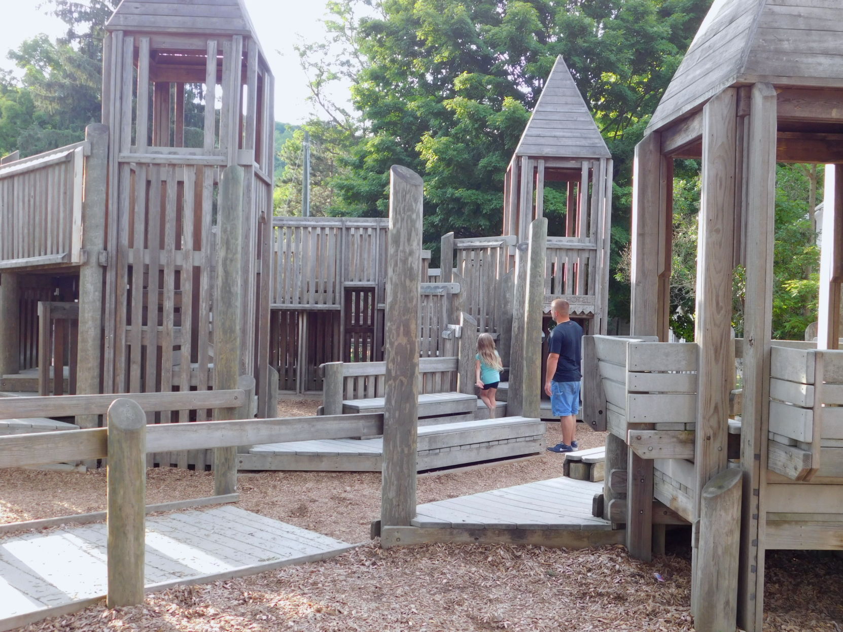 wooden playgrounds