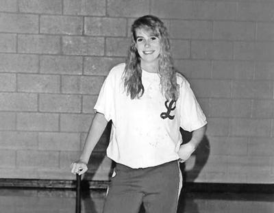 Angela McLennan when she attended Lansing Central School.