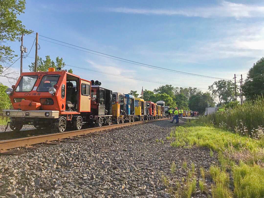 A Guest Appearance: Rail speeders whiz down the Ithaca Central Railroad - Vimarsana News