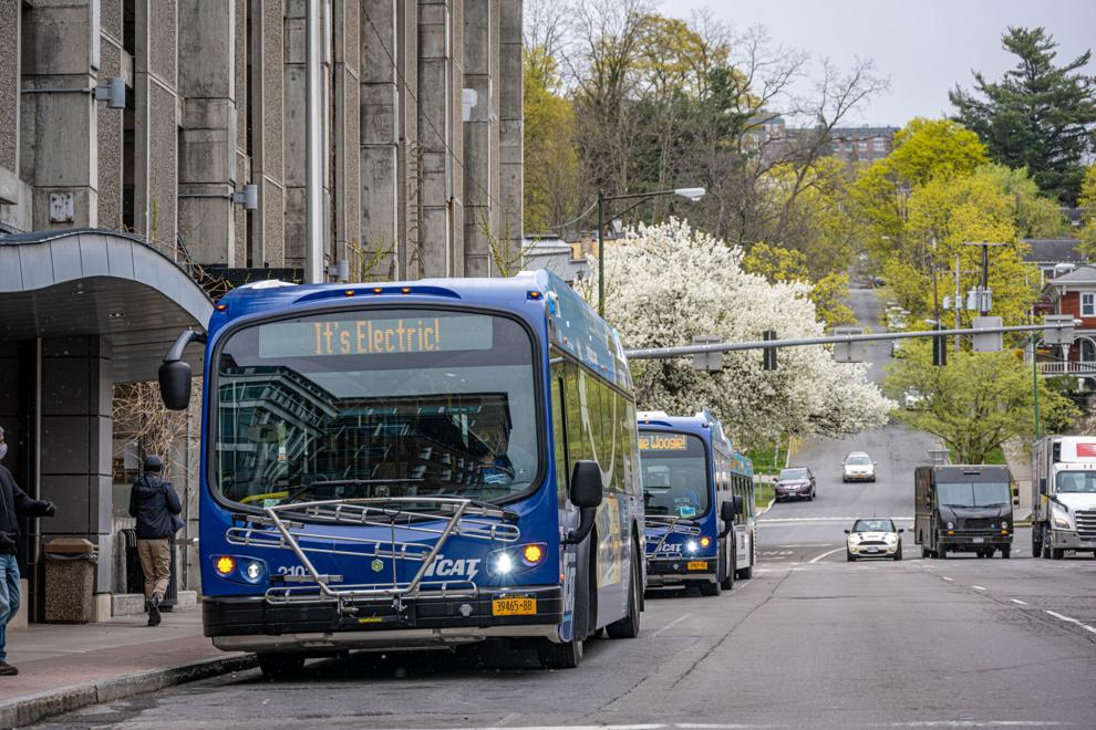 It’s electric TCAT unveils electric buses on Earth Day Ithaca