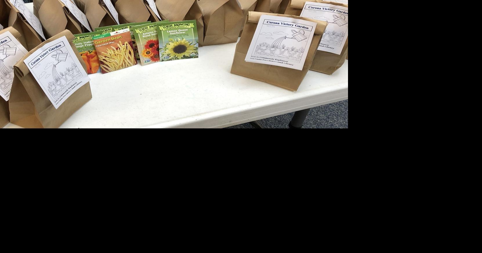 Candor Free Library sows hope with corona victory garden seeds News