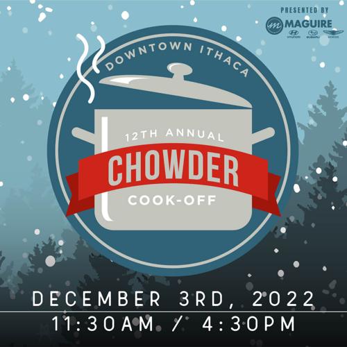 Annual Chowder Cookoff Returns to Downtown Ithaca this Saturday