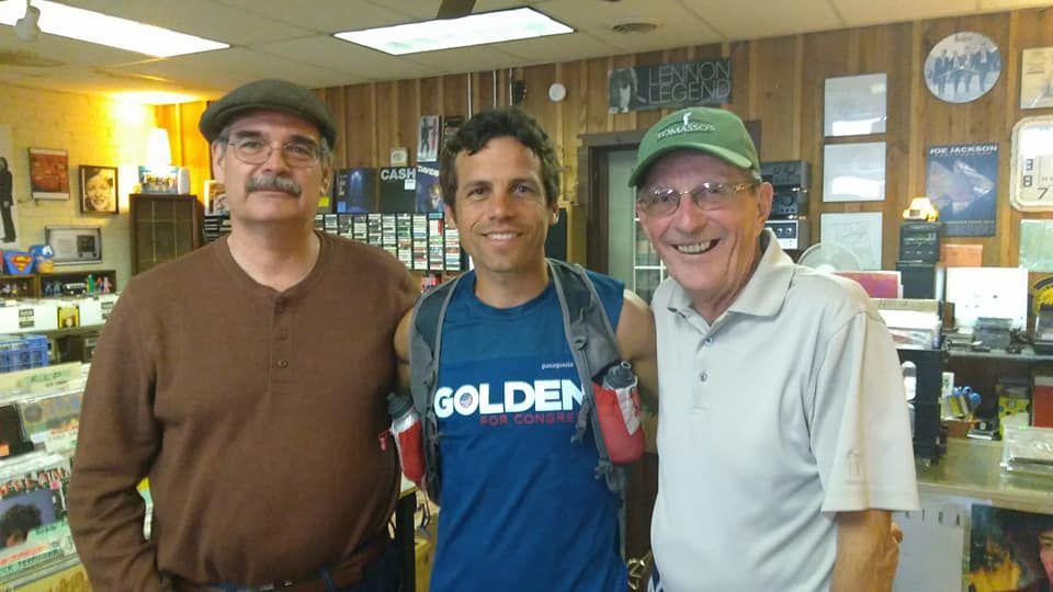 On the road with congressional candidate Ian Golden