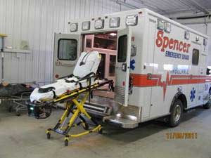 hydraulic ambulance stretcher