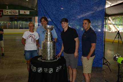 Ithaca native and NHL champion Dustin Brown brings Stanley Cup