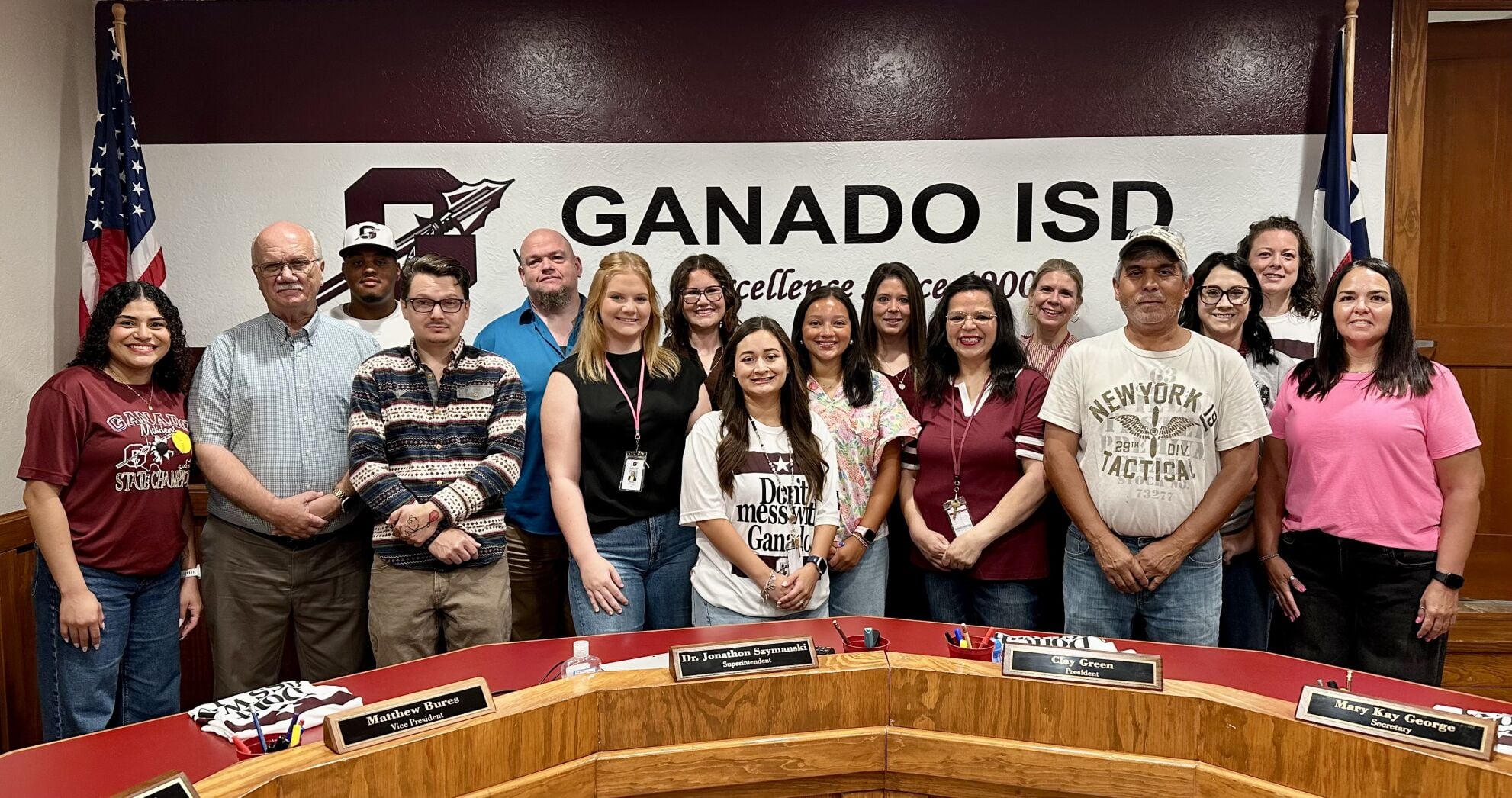 Ganado ISD welcomes new staff to school | News | jacksonconews.com