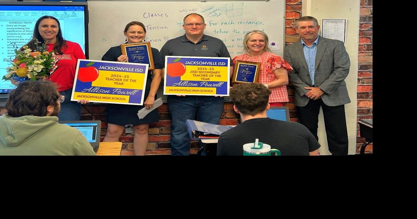 Jacksonville school district recognizes 2024-2025 Teachers, Employees ...
