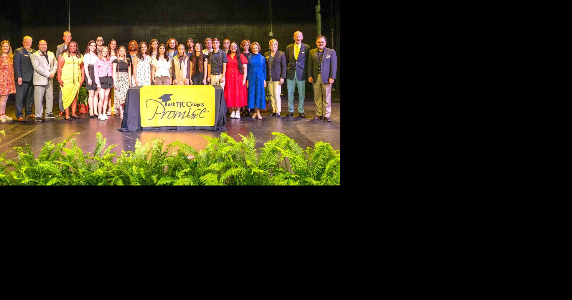 TJC honors 10th group of Rusk TJC Citizens Promise Scholars | Local ...
