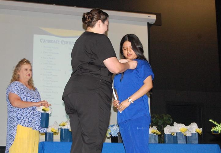 New Summerfield High School pins first certified health science