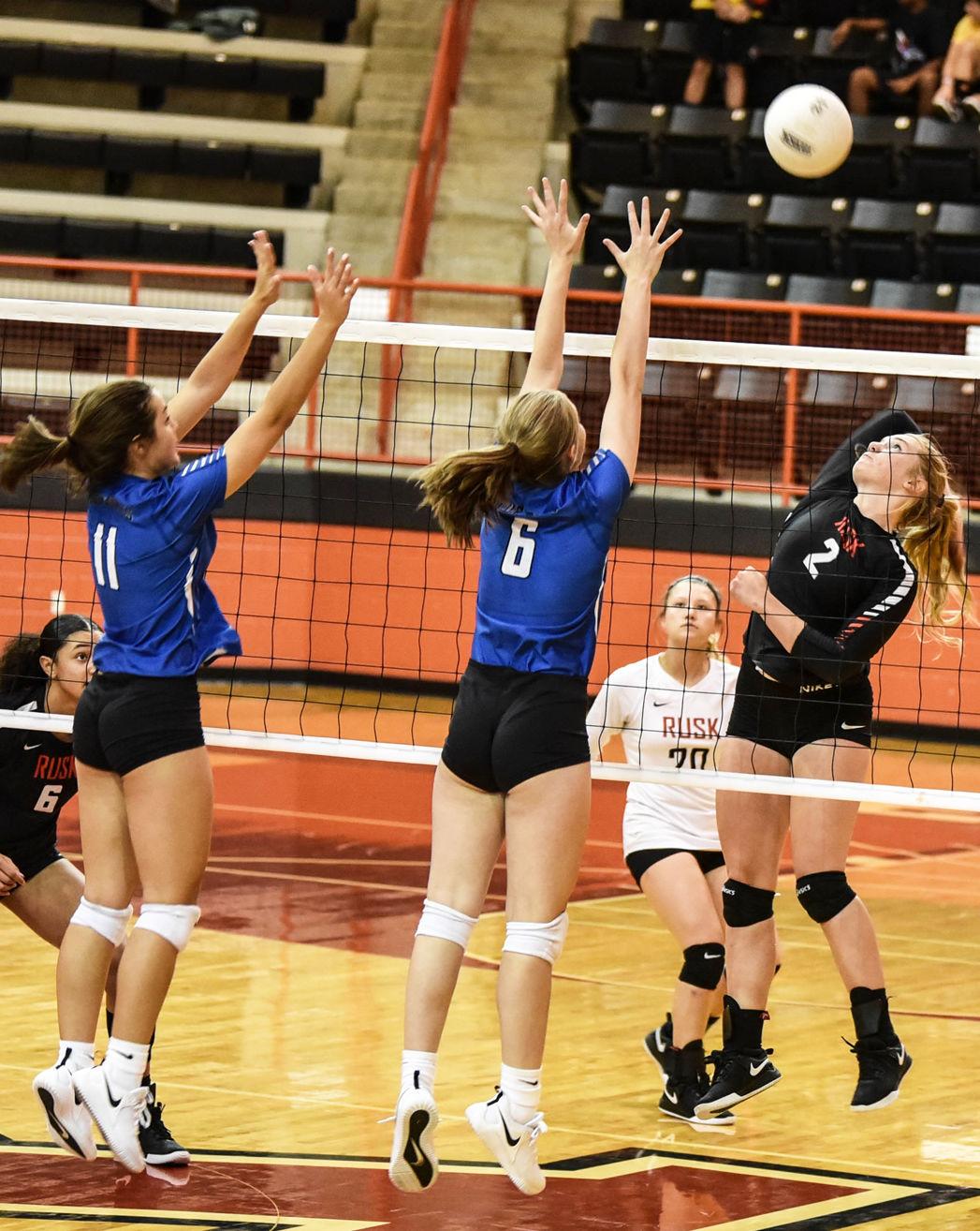 Lady Eagle volleyball falls to No. 9 Central Heights | Texas ...