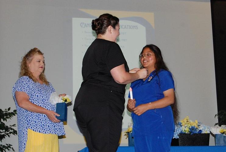 New Summerfield High School pins first certified health science