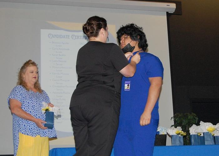New Summerfield High School pins first certified health science