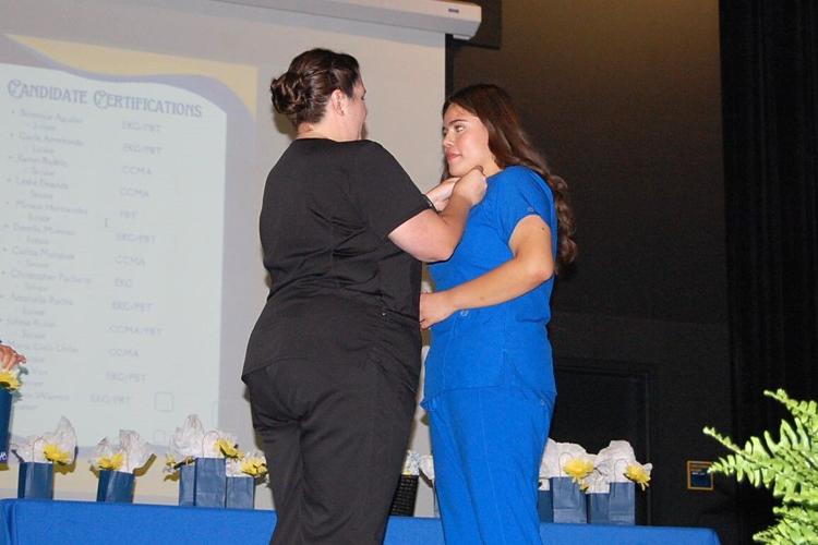 New Summerfield High School pins first certified health science