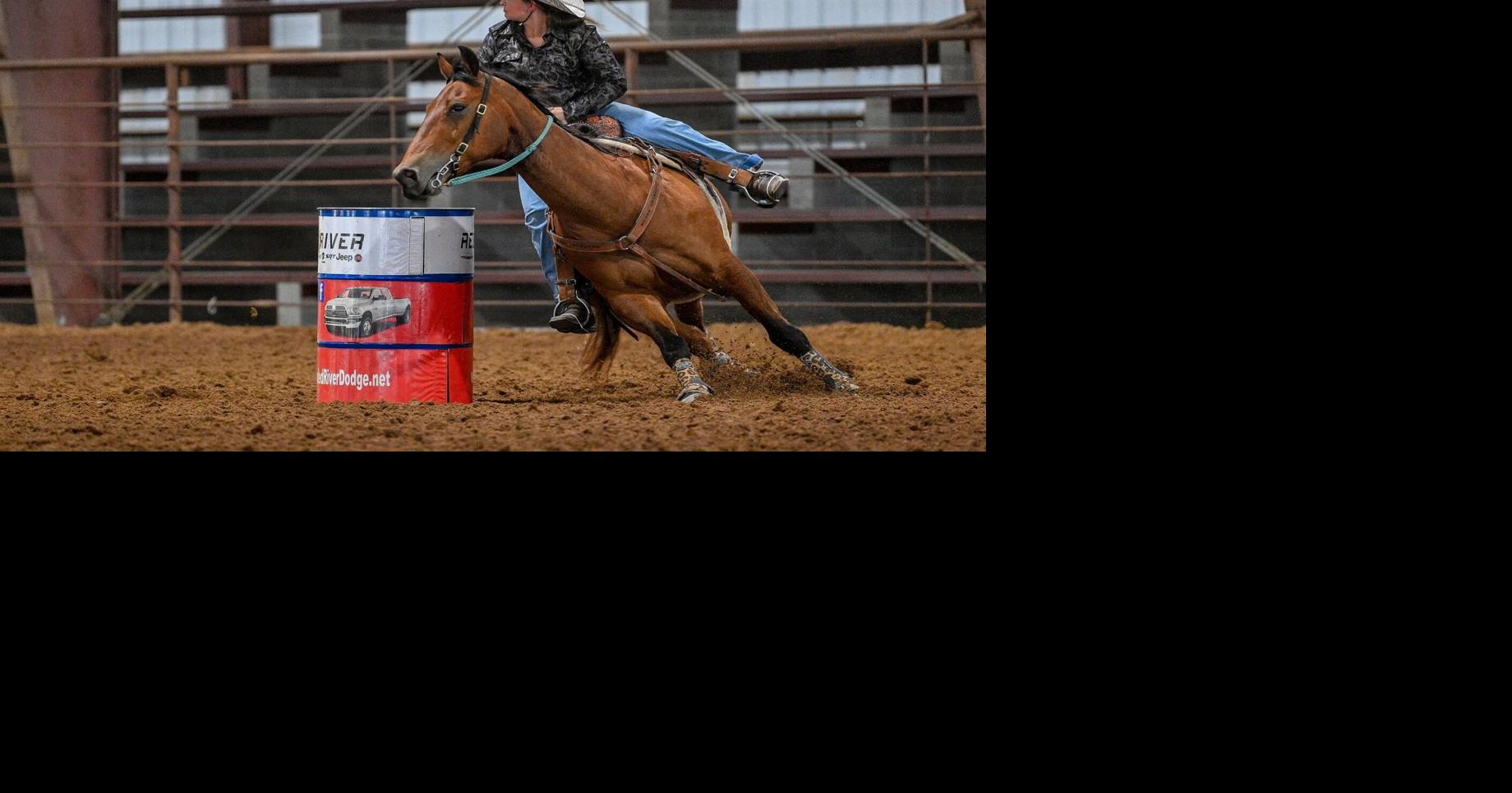 Tops In Texas Rodeo: Barrel racer with local family ties to make pro ...