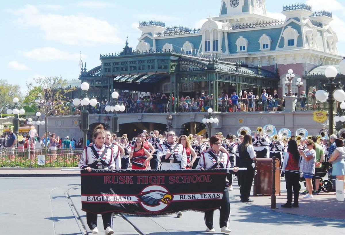 Rusk High School band performs at Walt Disney World | News |  