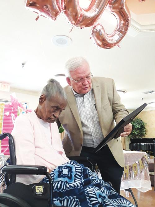McCuin turns 105