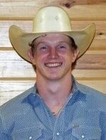 Kolt Dement in 5th place in bareback going into short go at College Nat. Finals Rodeo