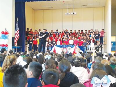 Fred Douglass students honor veterans