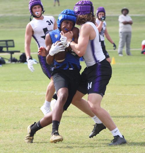 Indians gain experience in Tyler 7 on 7 state qualifier