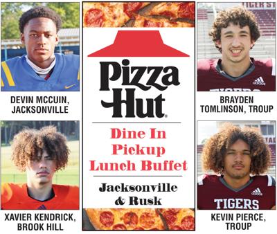 Top Performers Week 4 presented by Pizza Hut of Jacksonville and Rusk