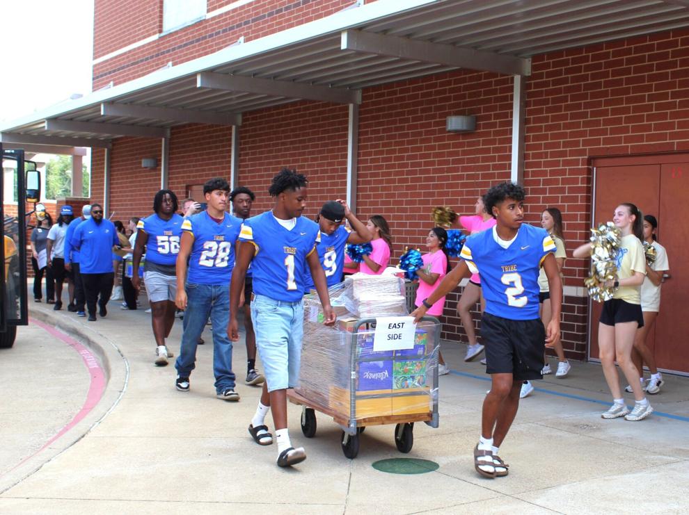Donated supplies delivered to each Jacksonville school campus