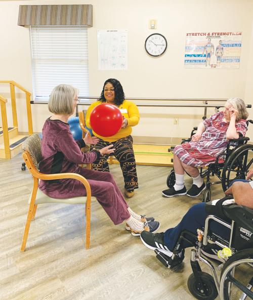 Legacy’s activity director honored
