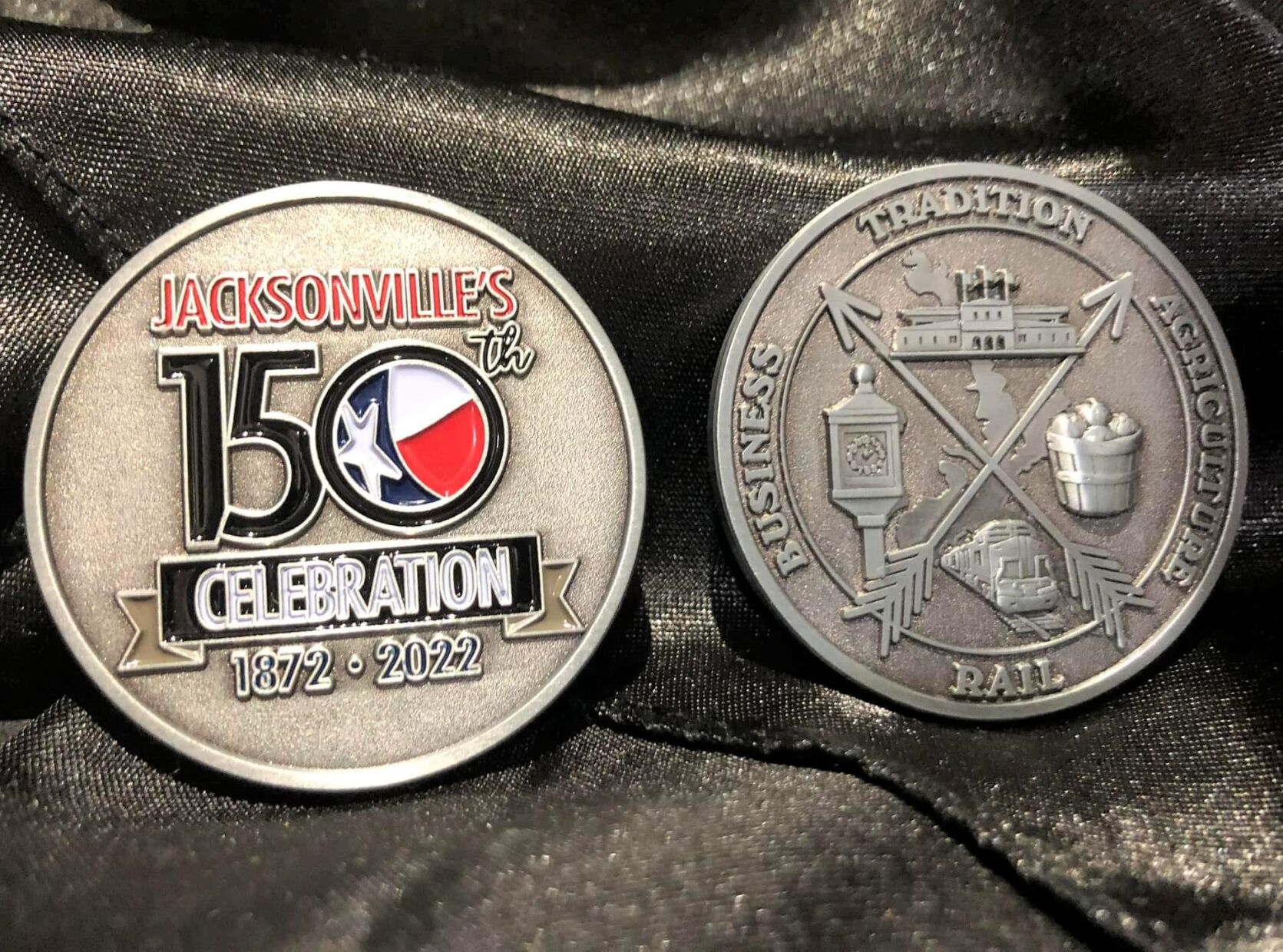 Jacksonville s Sesquicentennial Coins still available Local News