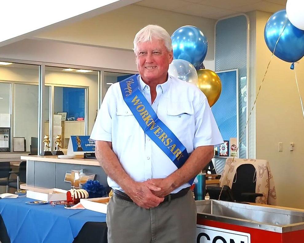 Bacon Auto Country celebrates employee’s 50th work anniversary