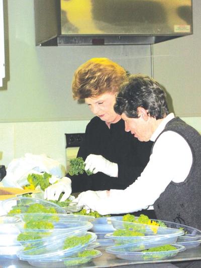 Luncheon serves a full house