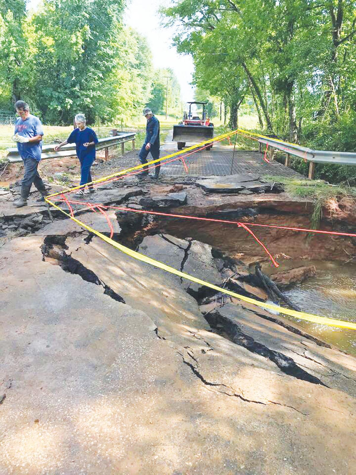 Weekend storm causes flooding in Cherokee County News