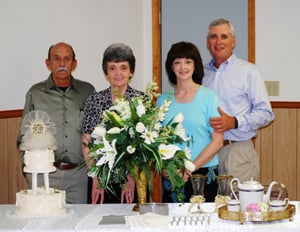 Local couples celebrate anniversaries together