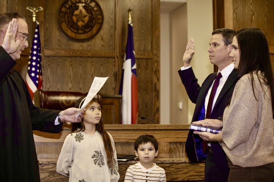 Richey sworn in as Judge of 369th Judicial District Court | Local News ...