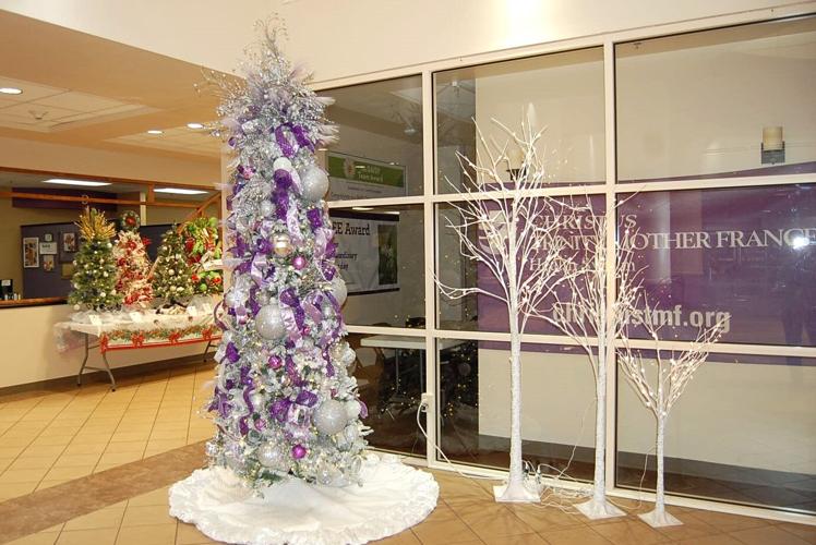 Christmas Tree Rnp Nurse practitioner decorates local hospital with Christmas trees ...