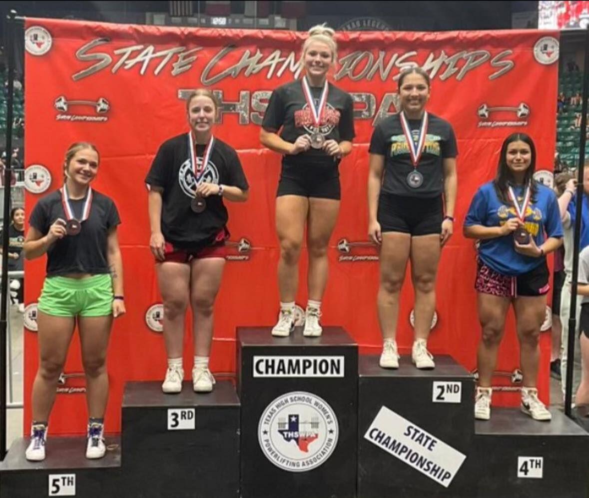Rusk's Claire Tipton wins state championship in powerlifting Sports
