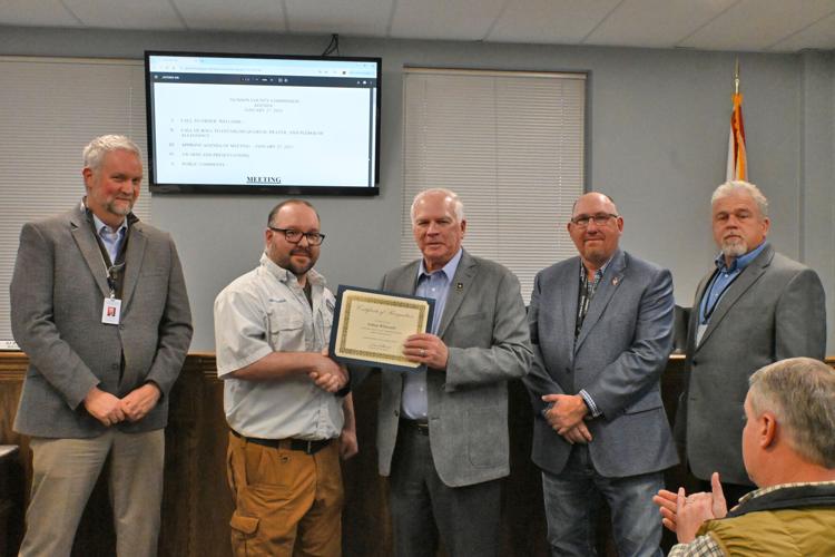 Josh Whitcomb Commission recognizes employees for service | News | jcsentinel.com