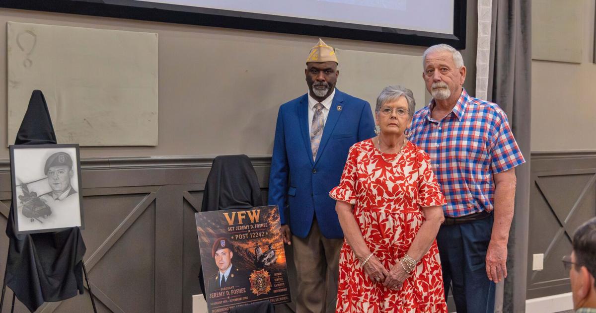 VFW Post 12242 gets named after Pisgah native
